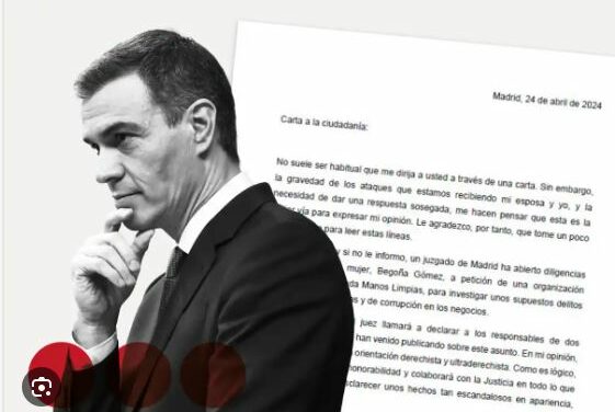 Las cuatro posibilidades de Pedro Sánchez tras su carta a la ciudadanía con una posible dimisión en el horizonte