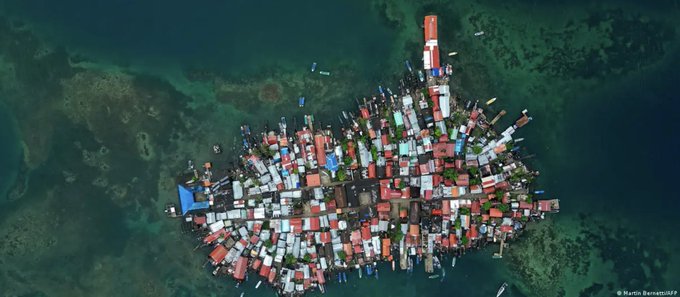 El drama de los 1.200 habitantes de la isla caribeña de Cartí Sugdupu, los primeros refugiados climáticos de América Latina